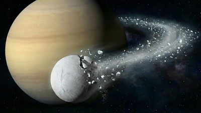 Origin of Saturn's rings featured image